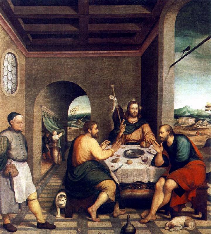 BASSANO, Jacopo Supper at Emmaus sf China oil painting art